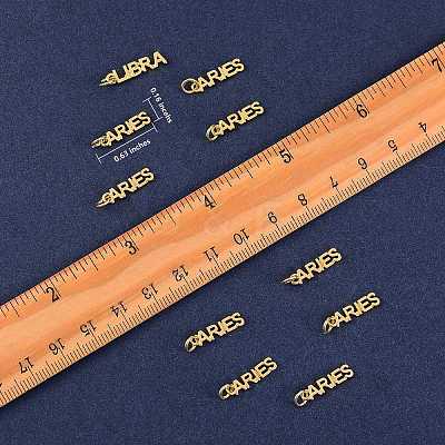 10Pcs Brass Pendants KK-SZ0004-36D-1
