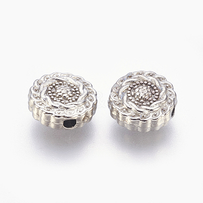 Tibetan Style Alloy Beads LS-TIBEB-R022-P-FF-1