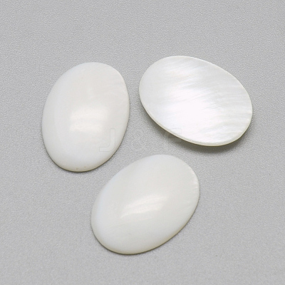 Freshwater Shell Cabochons X-SSHEL-R042-27-1