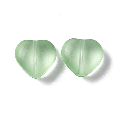 Electroplate Frosted Glass Bead LS-EGLA-H102-08A-1
