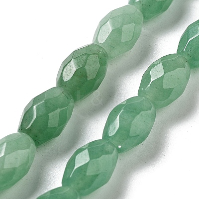 Natural Green Aventurine Beads Strands G-P520-C12-01-1