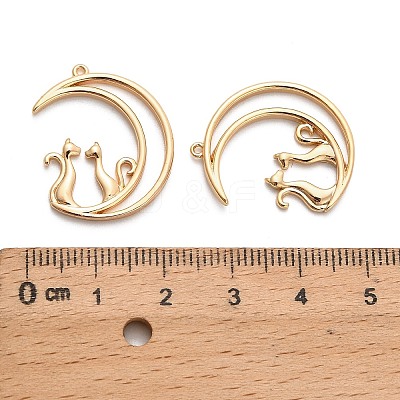 Brass Pendants KK-C130-01G-1