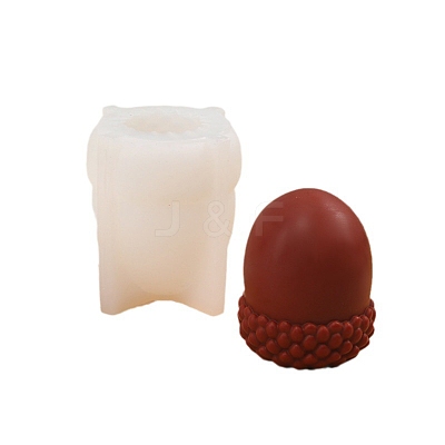 3D Acorn Scented Candle Silicone Molds PW-WG36973-01-1