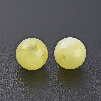 Acrylic Beads MACR-S375-001B-08-1