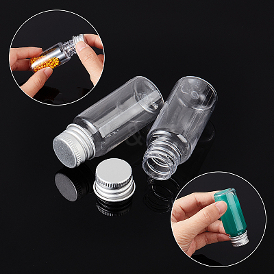 15pcs Plastic Bottles Bead Containers CON-PH0002-81-1