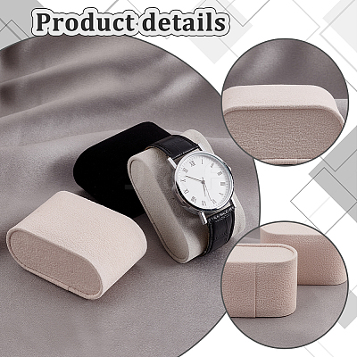 12Pcs 3 Styles Velvet Jewelry Watch Display Pillows BDIS-PH0001-09-1