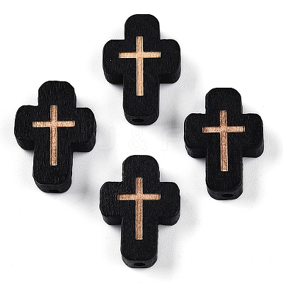 80Pcs Natural Wood Beads WOOD-SC0002-16B-1