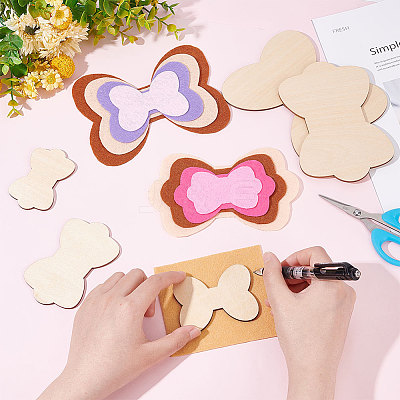 Unfinished Wood Cutouts WOOD-WH0029-18-1