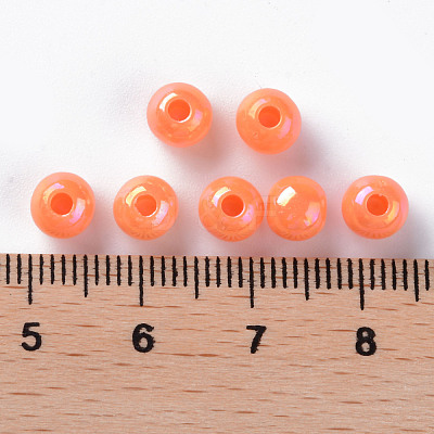 Opaque Acrylic Beads MACR-S370-D6mm-A11-1