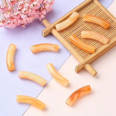 Two Tone Acrylic Beads MACR-YW0002-54D-1