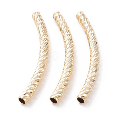 Brass Tube Beads X-KK-Y003-87C-G-1