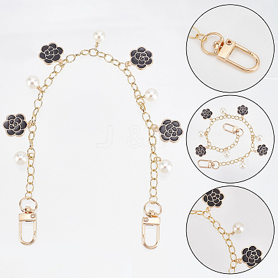 1 Set Brass Cable Chains Bag Strap Extender FIND-WR0006-48-1