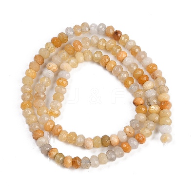 Natural White Jade Beads Strands G-Z069-01M-1