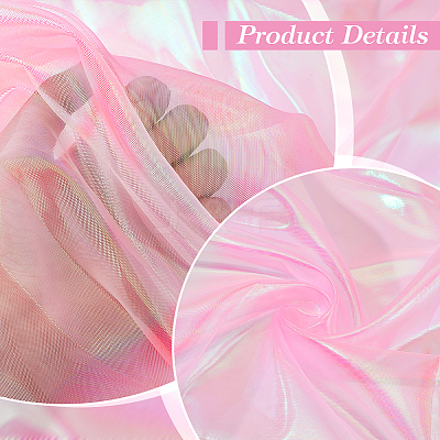 Laser Gauze Fabric DIY-WH0308-421A-1