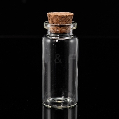 Glass Jar Bead Containers CON-Q005-1