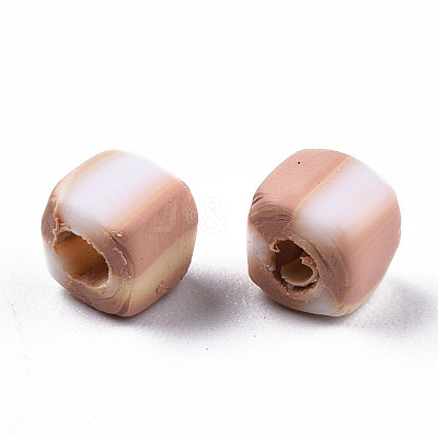 Handmade Polymer Clay Beads Strands CLAY-N010-074-09-1