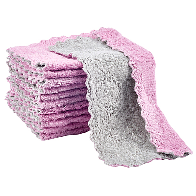 Rectangle Fibre Cleaning Cloth FIND-WH20012-30D-1