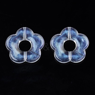 Transparent Acrylic Beads X-OACR-N008-069A-01-1