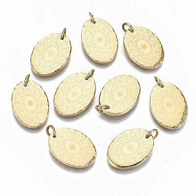 304 Stainless Steel Pendants X-STAS-S116-032G-1