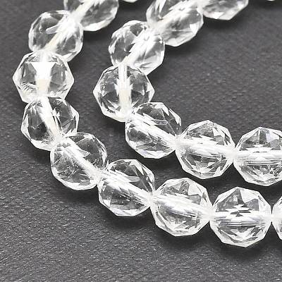 Natural Quartz Crystal Beads Strands G-F715-002-1