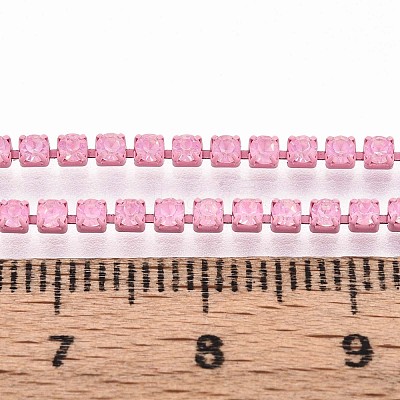 Iron Rhinestone Cup Chains CH-T006-05B-09-1