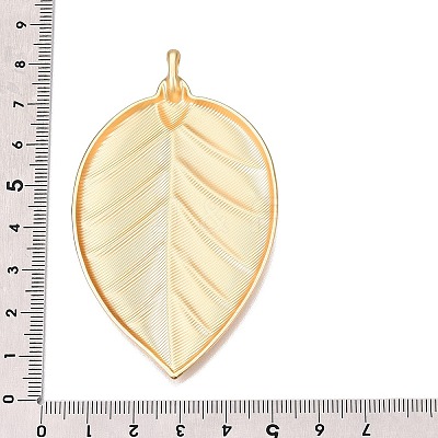 Rack Plating Alloy Big Pendants FIND-N005-51G-1