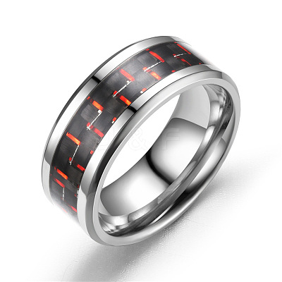 201 Stainless Steel Finger Rings for Couple FS-WG1136E-12-1