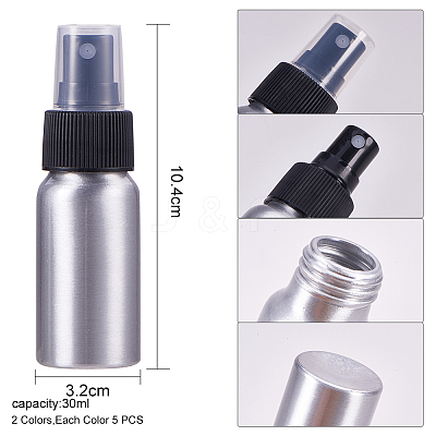 Refillable Aluminum Spray Bottles MRMJ-XCP0001-21-1