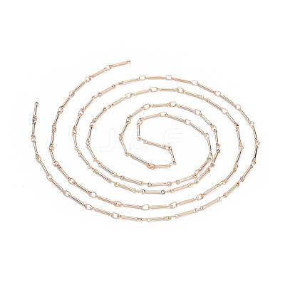 3.28 Feet Brass Bar Link Chains X-CHC-R126-13G-1