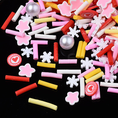 Handmade Polymer Clay Cabochons CLAY-N006-83-1