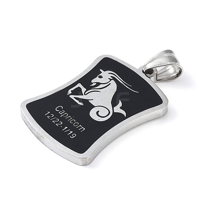 304 Stainless Steel Pendants STAS-O008-01L-1