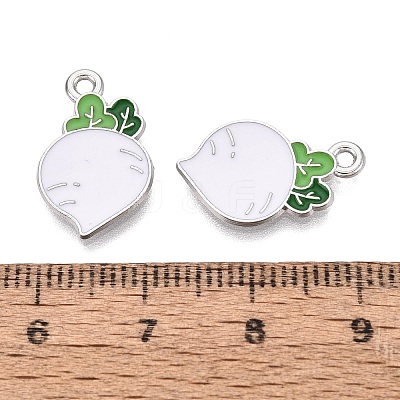 Alloy Enamel Pendants ENAM-Q003-17P-1