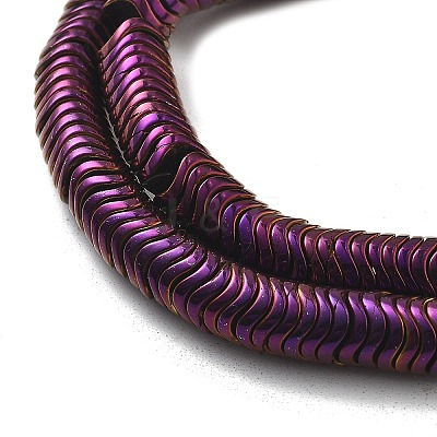 Electroplated Synthetic Non-magnetic Hematite Beads Strands G-B132-A01-01G-1