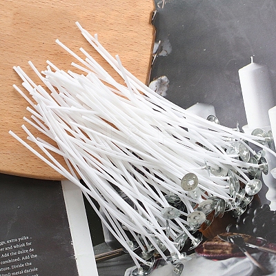 Pre-Waxed Cotton Core Wicks CAND-PW0001-119E-1