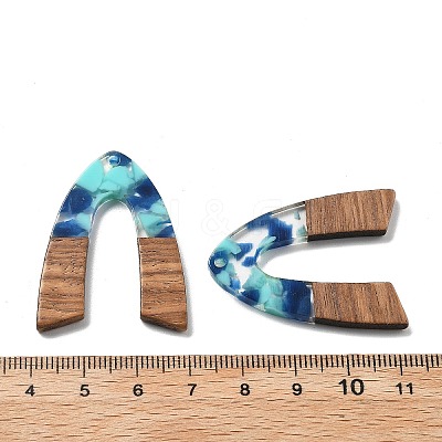 Resin and Walnut Pendants FIND-R051-11-1