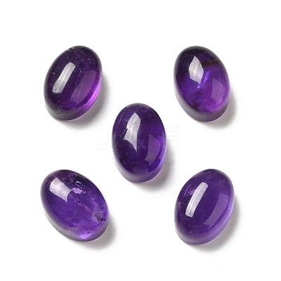 Natural Amethyst Cabochons G-H282-03C-1