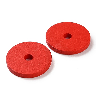 Wood European Beads WOOD-Z002-04C-1