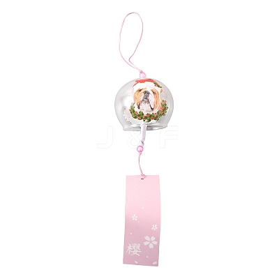 Japanese Wind Chimes DJEW-WH0016-15B-1