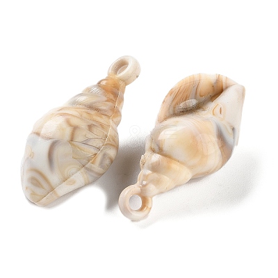Opaque Acrylic Pendants OACR-U004-06E-1