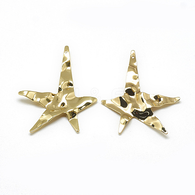 Brass Pendants KK-T032-121G-1