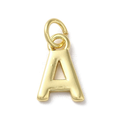 26Pcs Rack Plating Brass Charms KK-P245-06G-1