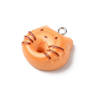 Opaque Resin Pendants RESI-A050-04A-1