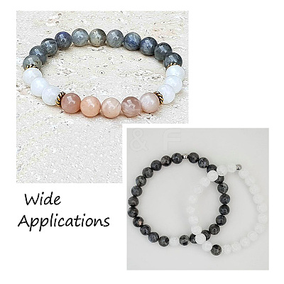 Natural Labradorite Round Beads G-FW0001-02-1