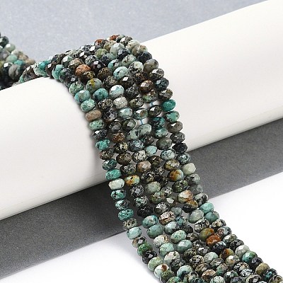 Natural African Turquoise(Jasper) Beads Strands G-N342-28B-1