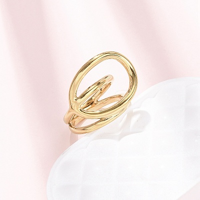 304 Stainless Steel Finger Rings RJEW-P177-01K-G-1