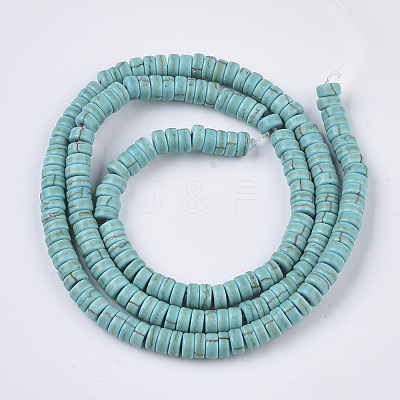 Synthetic Turquoise Beads Strands X-TURQ-S282-22C-1