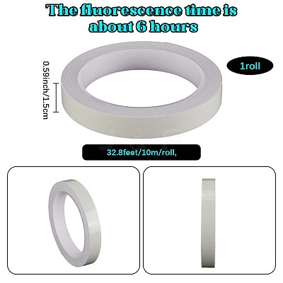 10M Luminous PET Adhesive Tape for Stage AJEW-SP0002-35B-01-1