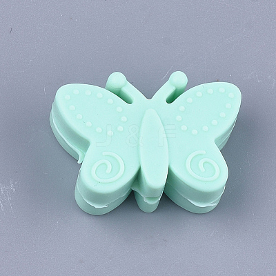 Food Grade Eco-Friendly Silicone Focal Beads SIL-T052-05D-1