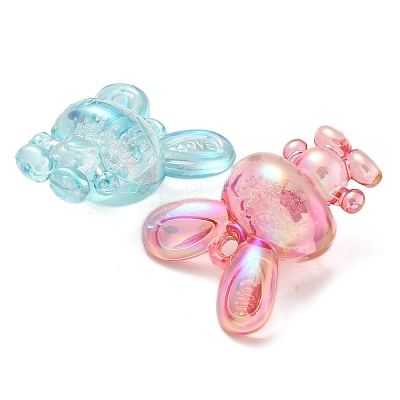 Transparent Acrylic Pendants PACR-Q008-23-1