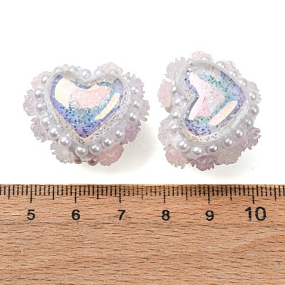 Rwsin & ABS Imitation Pearl & Polymer Clay Beads RE-CBA1913-01I-1